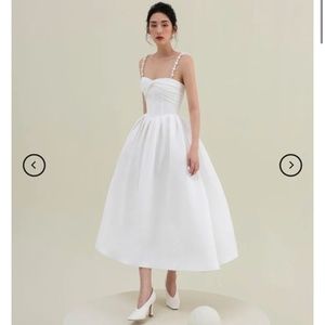 Viva Twisted Midi Dress